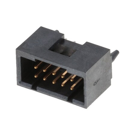 Molex CGrid VT Shrd Hdr wPg 15SAu 10Ck 15-47-7610